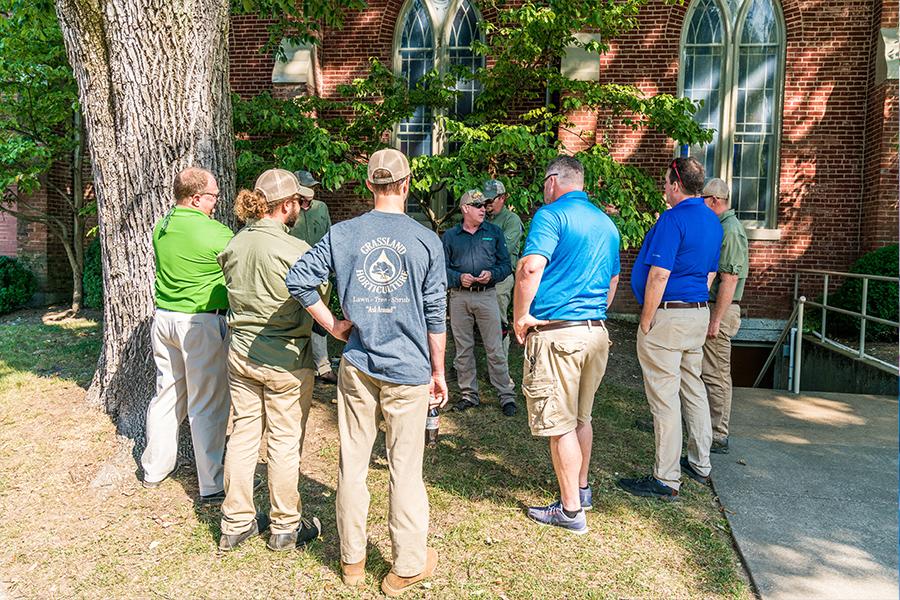 Arborjet's JB Toorish explaining Tree Injection Methodology