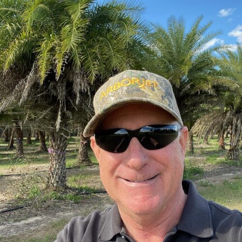 JB Toorish in a field plot