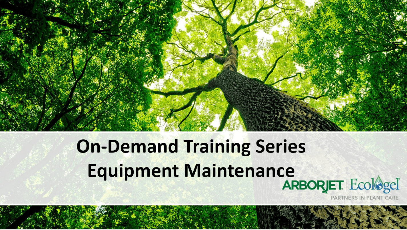 On-Demand Webinar – Equipment Maintenance (CORE)